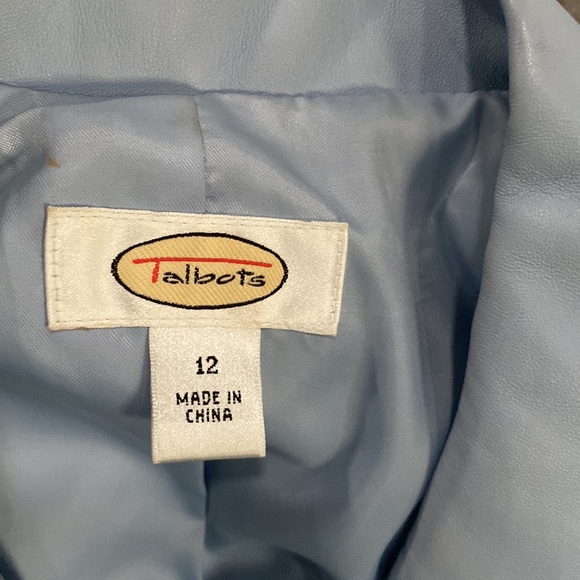 Talbots Leather Jacket - Picture 3 of 8